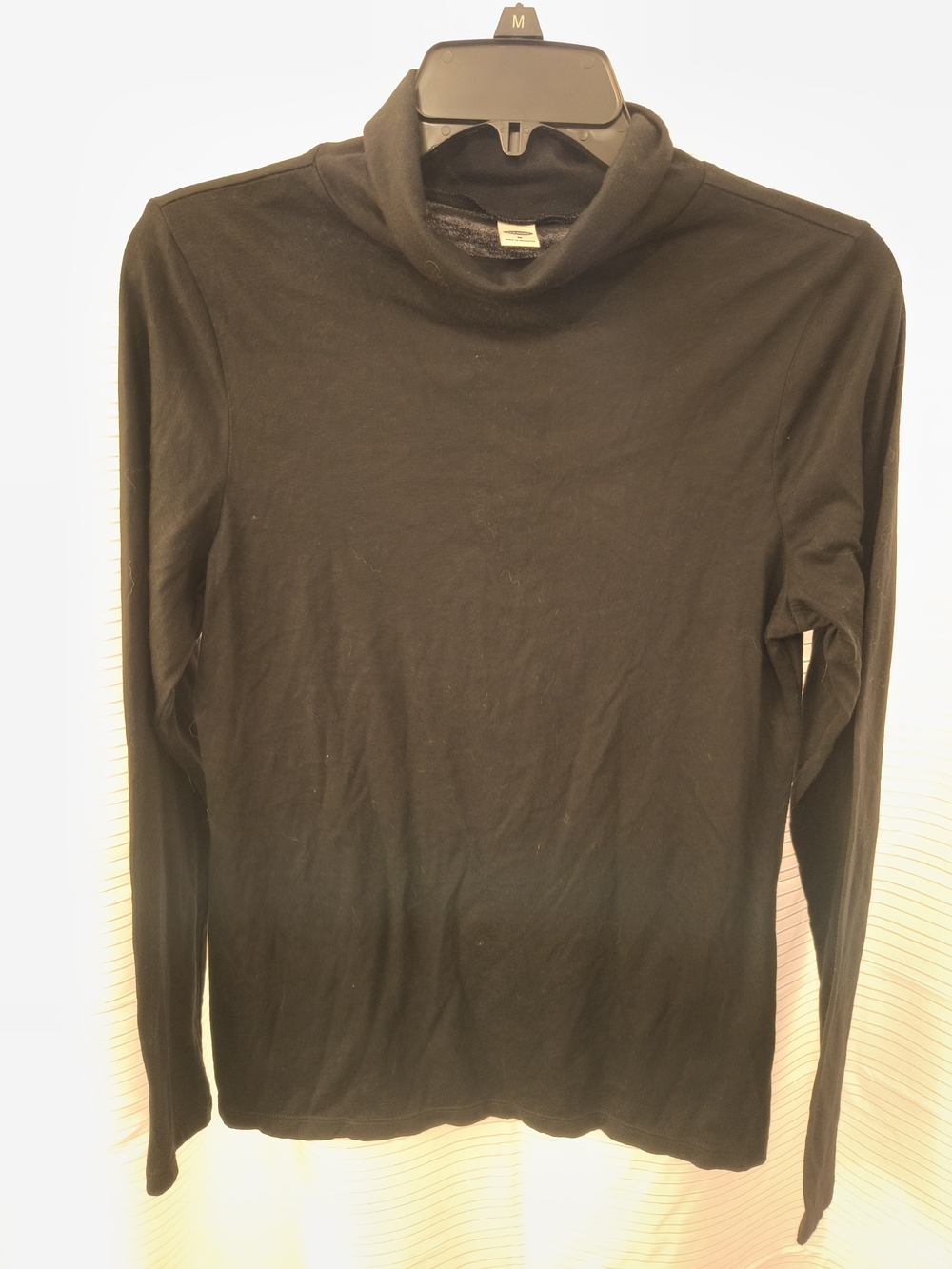 Men's Black Turtleneck Sweater - Classic Long Sleeve